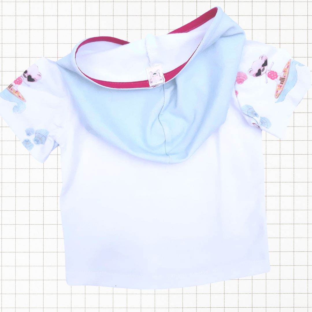 Schnittmuster Shirt Susa + Basti Gr. 80-140 | Kinderhoodie - Sewando
