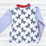 Schnittmuster Shirt Susa + Basti Gr. 80-140 | Kinderhoodie - Sewando