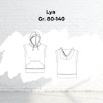 Schnittmuster Kinder Pullunder Lya Gr. 80-158 - Sewando