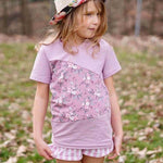 Schnittmuster Kinder-T-Shirt mit Unterteilungen | Gr. 86 - 128 - Sewando