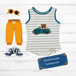 Schnittmuster Tanktop Kris (unisex) Gr. 80-140 - Sewando