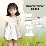 Schnittmuster Kinder Tunika Blomma Gr. 80-140 - Sewando