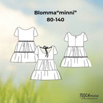 Schnittmuster Kinder Tunika Blomma Gr. 80-140 - Sewando