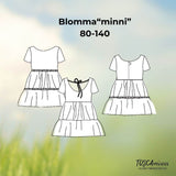 Schnittmuster Kinder Tunika Blomma Gr. 80-140 - Sewando