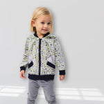 Schnittmuster Collegejacke Jenny + Mike Gr. 80-140 - Sewando