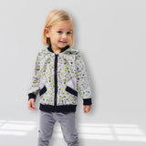 Schnittmuster Collegejacke Jenny + Mike Gr. 80-140 - Sewando