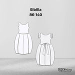 Schnittmuster Kinderkleid Sibilla Gr. 86-140 - Sewando
