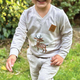 Schnittmuster Kinder-Shirt- Baukasten "Kids Shirt Box" Gr. 86 - 128
