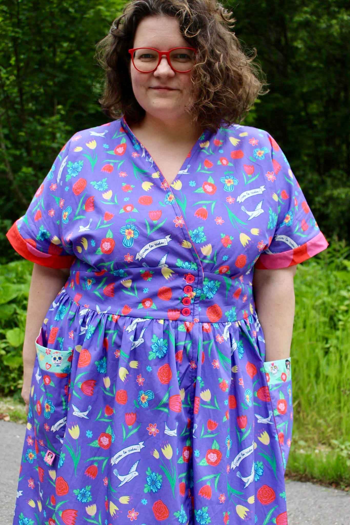 Schnittmuster Kleid im 50er Jahre Stil TULIPA (34-56) : - Sewando