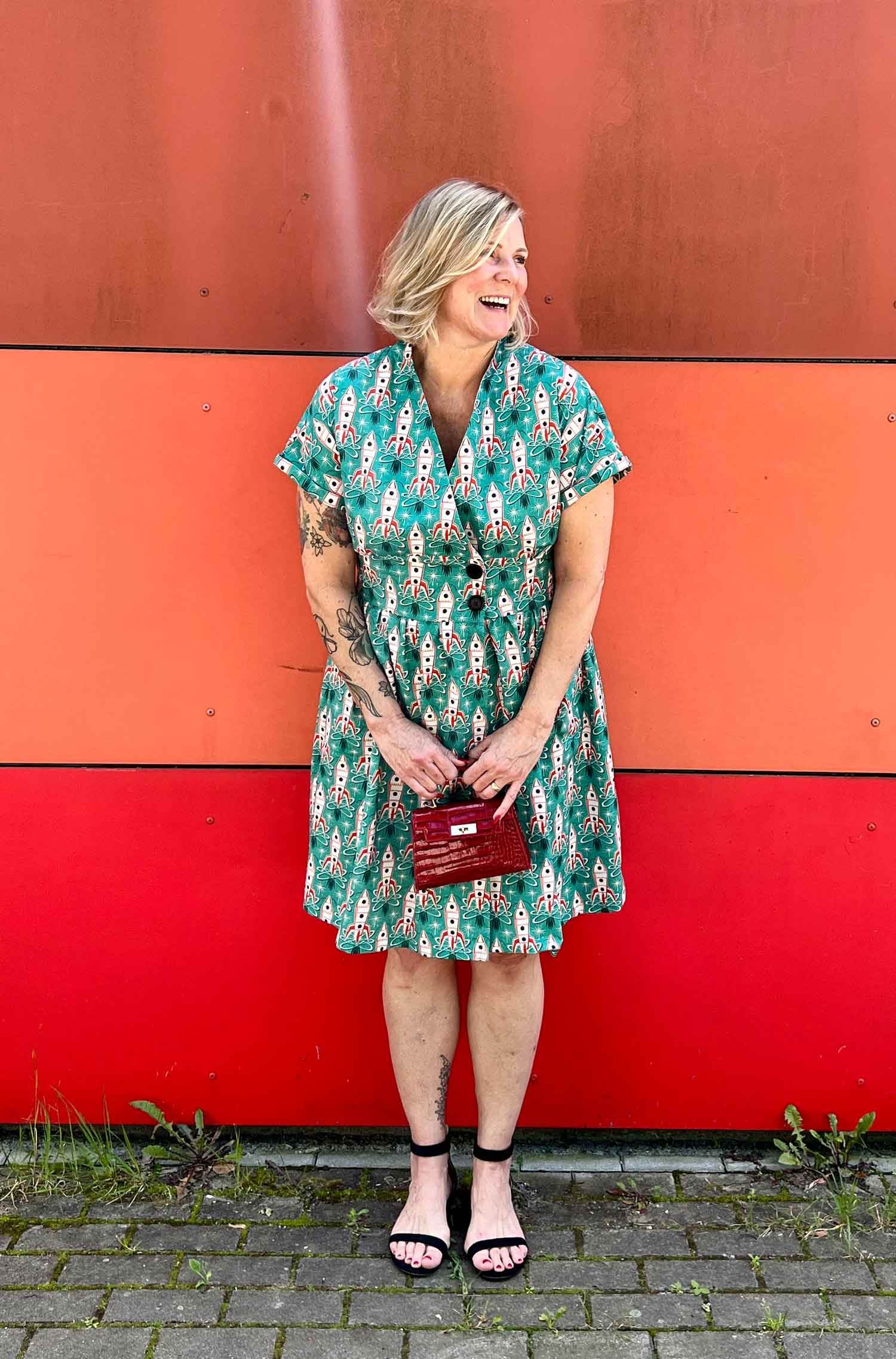 Schnittmuster Kleid im 50er Jahre Stil TULIPA (34-56) : - Sewando