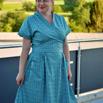 Schnittmuster Kleid im 50er Jahre Stil TULIPA (34-56) : - Sewando