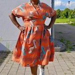 Schnittmuster Kleid im 50er Jahre Stil TULIPA (34-56) : - Sewando