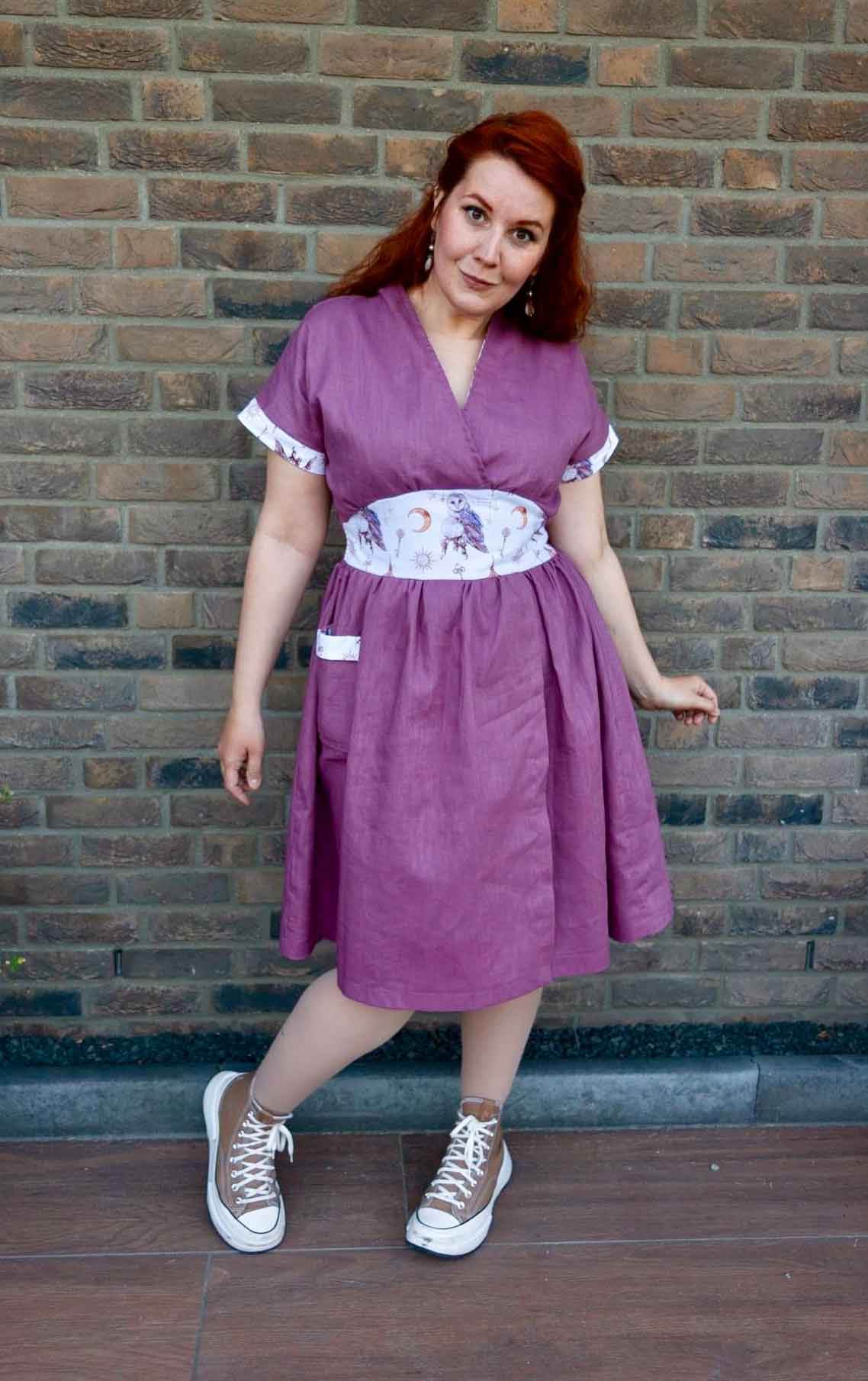 Schnittmuster Kleid im 50er Jahre Stil TULIPA (34-56) : - Sewando