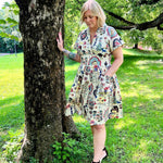 Schnittmuster Kleid im 50er Jahre Stil TULIPA (34-56) : - Sewando