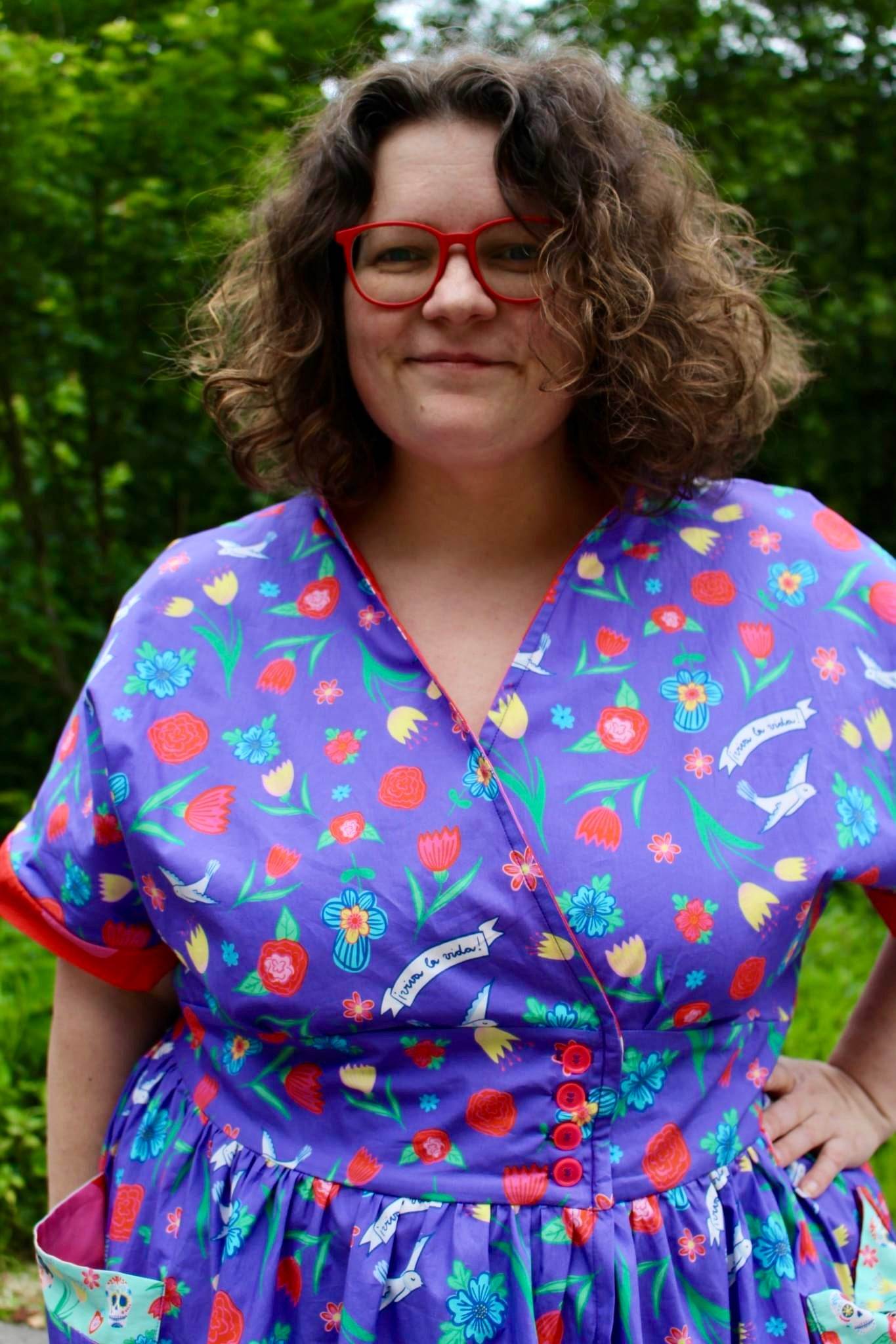 Schnittmuster Kleid im 50er Jahre Stil TULIPA (34-56) : - Sewando