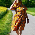 Schnittmuster Kleid im 50er Jahre Stil TULIPA (34-56) : - Sewando