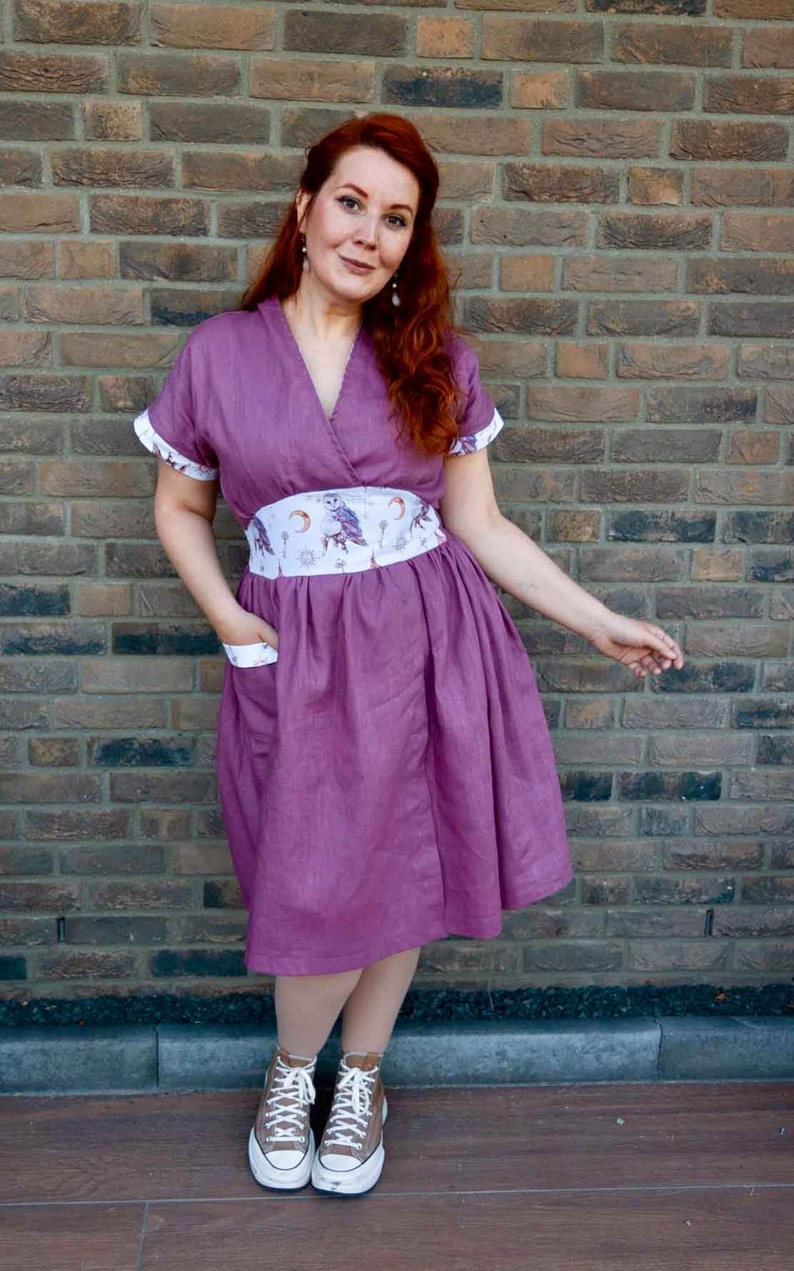 Schnittmuster Kleid im 50er Jahre Stil TULIPA (34-56) : - Sewando