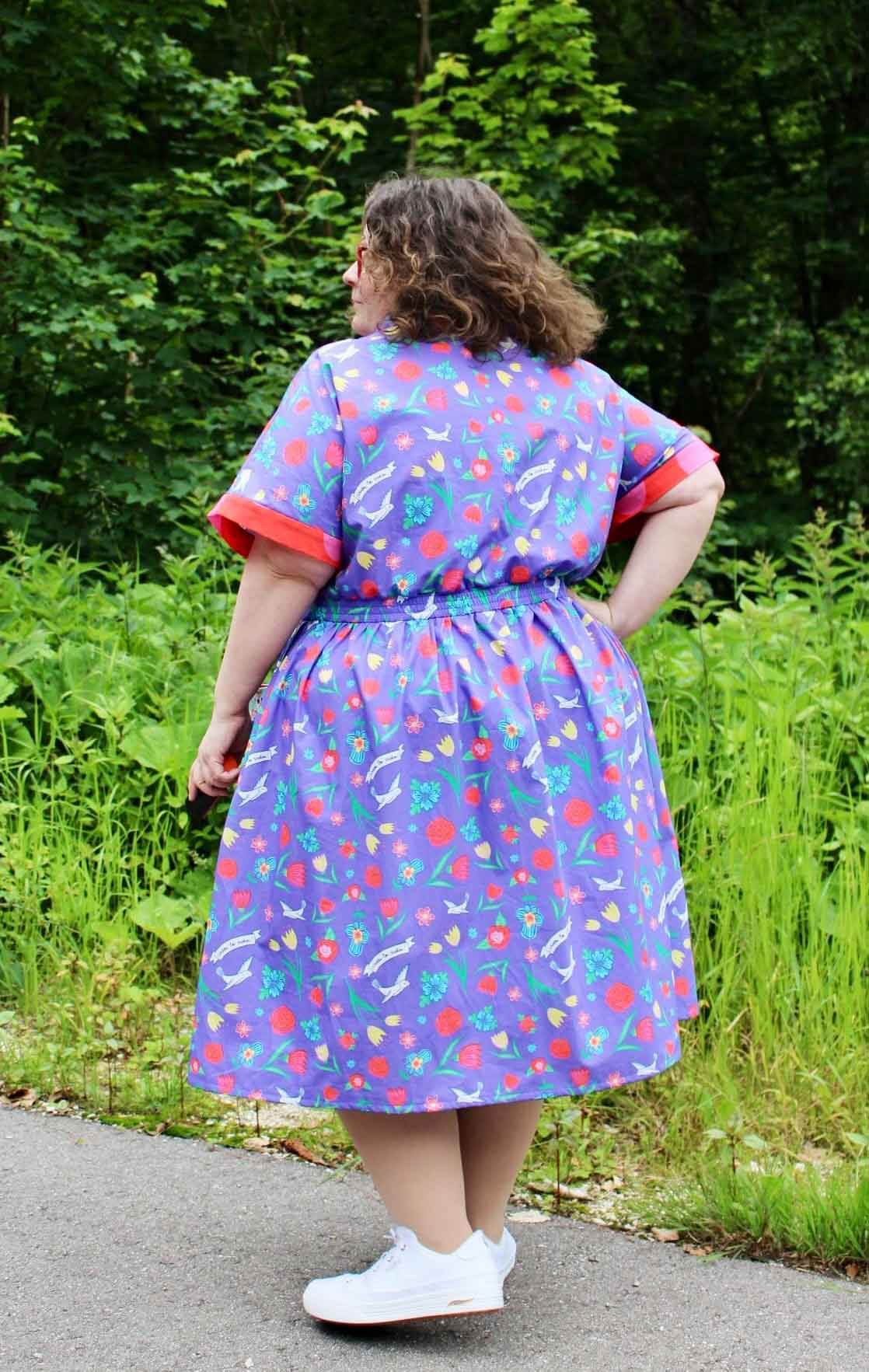 Schnittmuster Kleid im 50er Jahre Stil TULIPA (34-56) : - Sewando