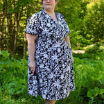 Schnittmuster Kleid im 50er Jahre Stil TULIPA (34-56) : - Sewando