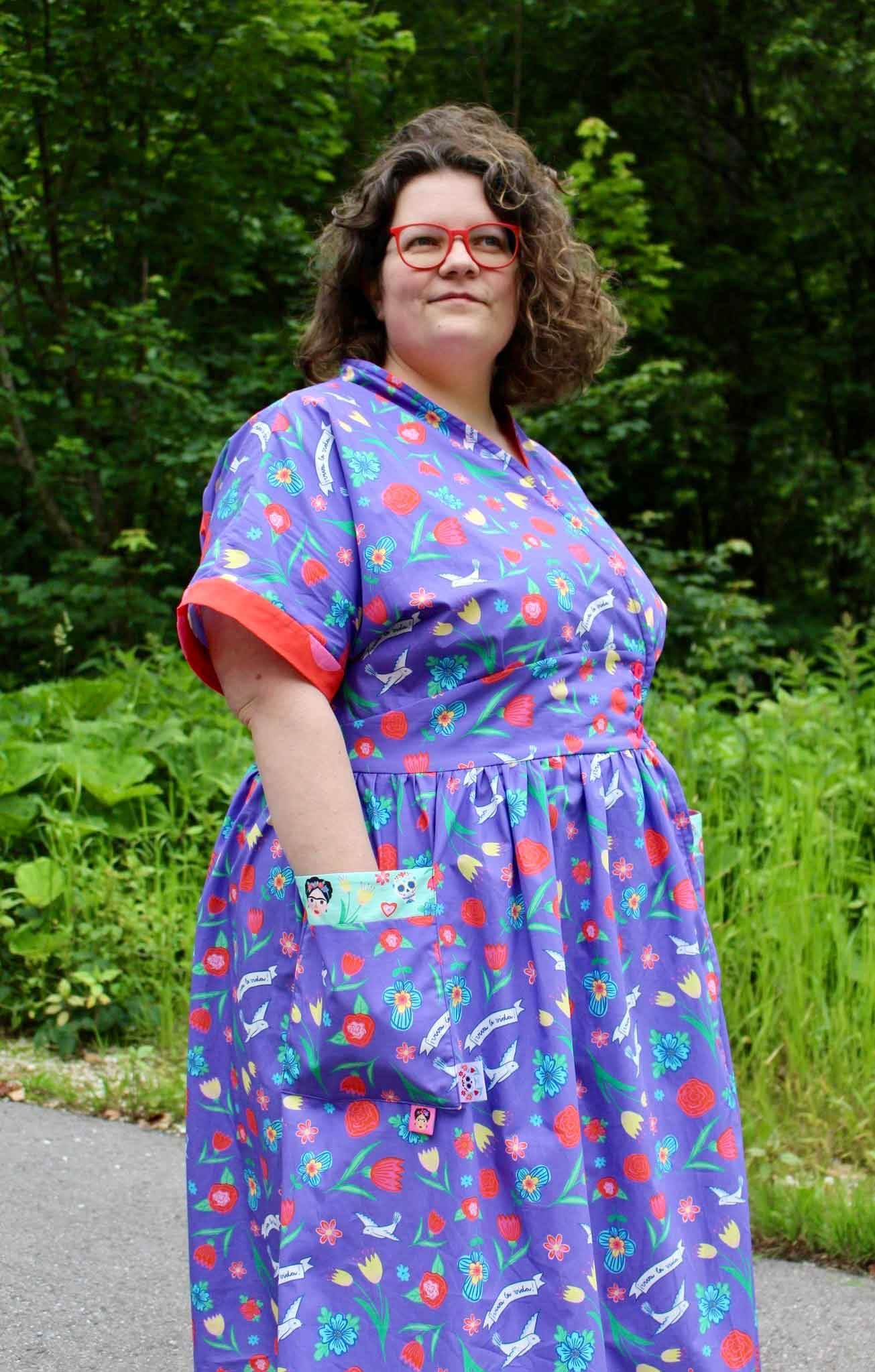 Schnittmuster Kleid im 50er Jahre Stil TULIPA (34-56) : - Sewando