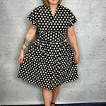 Schnittmuster Kleid im 50er Jahre Stil TULIPA (34-56) : - Sewando