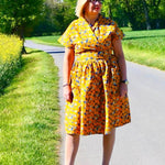 Schnittmuster Kleid im 50er Jahre Stil TULIPA (34-56) : - Sewando