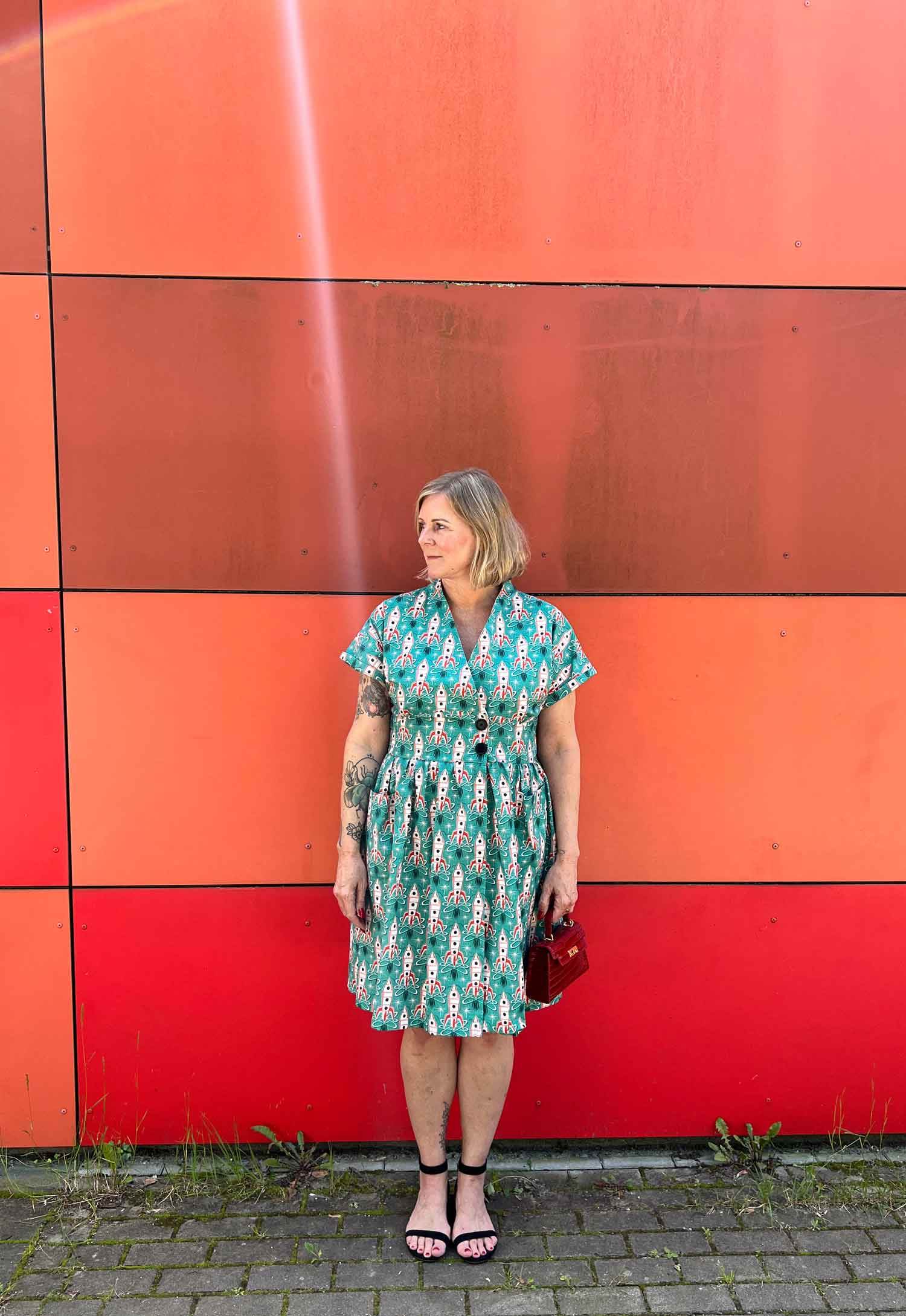 Schnittmuster Kleid im 50er Jahre Stil TULIPA (34-56) : - Sewando
