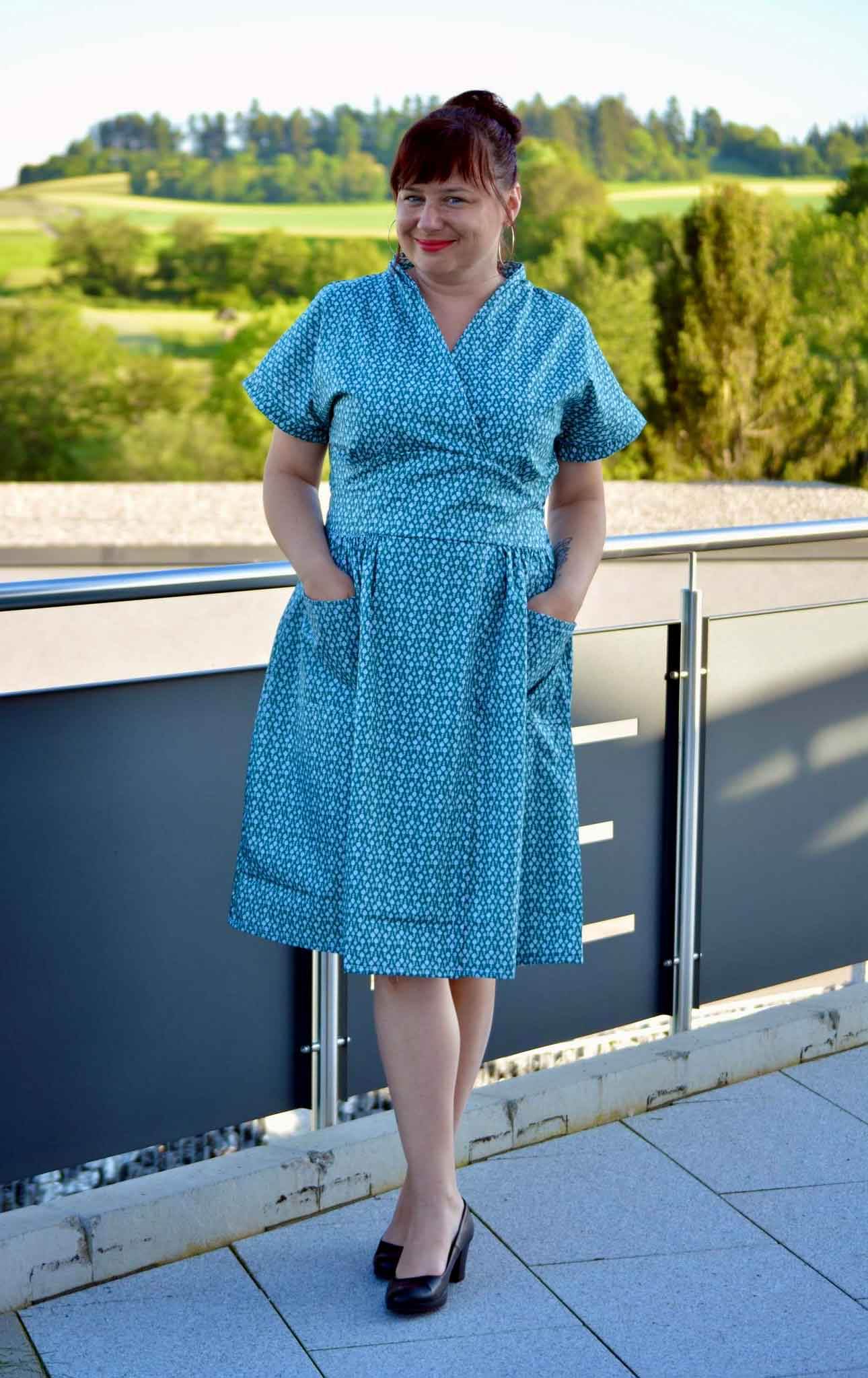 Schnittmuster Kleid im 50er Jahre Stil TULIPA (34-56) : - Sewando