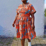Schnittmuster Kleid im 50er Jahre Stil TULIPA (34-56) : - Sewando