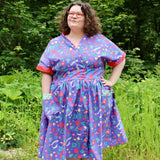 Schnittmuster Kleid im 50er Jahre Stil TULIPA (34-56) : - Sewando