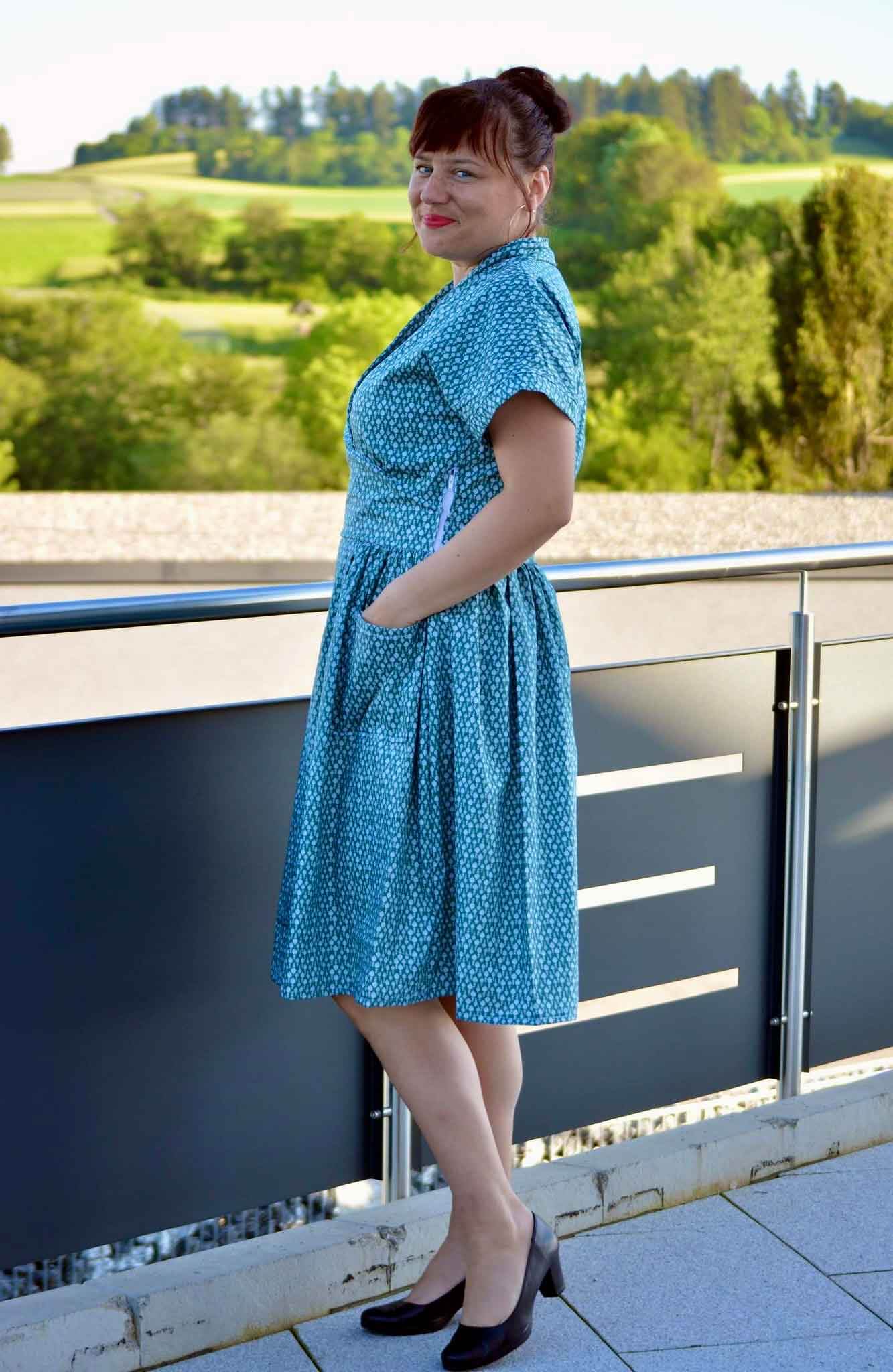 Schnittmuster Kleid im 50er Jahre Stil TULIPA (34-56) : - Sewando