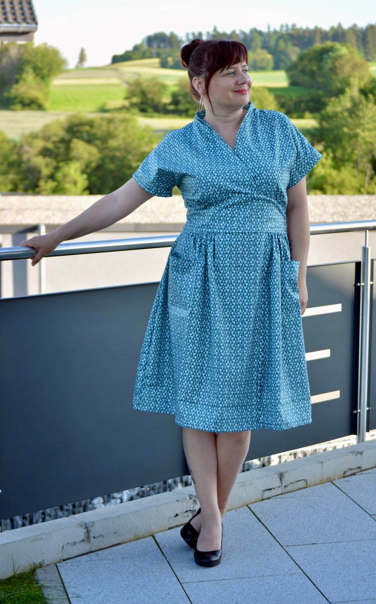 Schnittmuster Kleid im 50er Jahre Stil TULIPA (34-56) : - Sewando