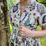 Schnittmuster Kleid im 50er Jahre Stil TULIPA (34-56) : - Sewando