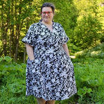 Schnittmuster Kleid im 50er Jahre Stil TULIPA (34-56) : - Sewando