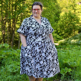 Schnittmuster Kleid im 50er Jahre Stil TULIPA (34-56) : - Sewando