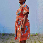 Schnittmuster Kleid im 50er Jahre Stil TULIPA (34-56) : - Sewando