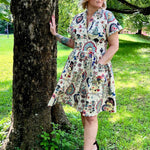 Schnittmuster Kleid im 50er Jahre Stil TULIPA (34-56) : - Sewando