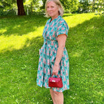 Schnittmuster Kleid im 50er Jahre Stil TULIPA (34-56) : - Sewando