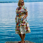 Schnittmuster Kleid im 50er Jahre Stil TULIPA (34-56) : - Sewando