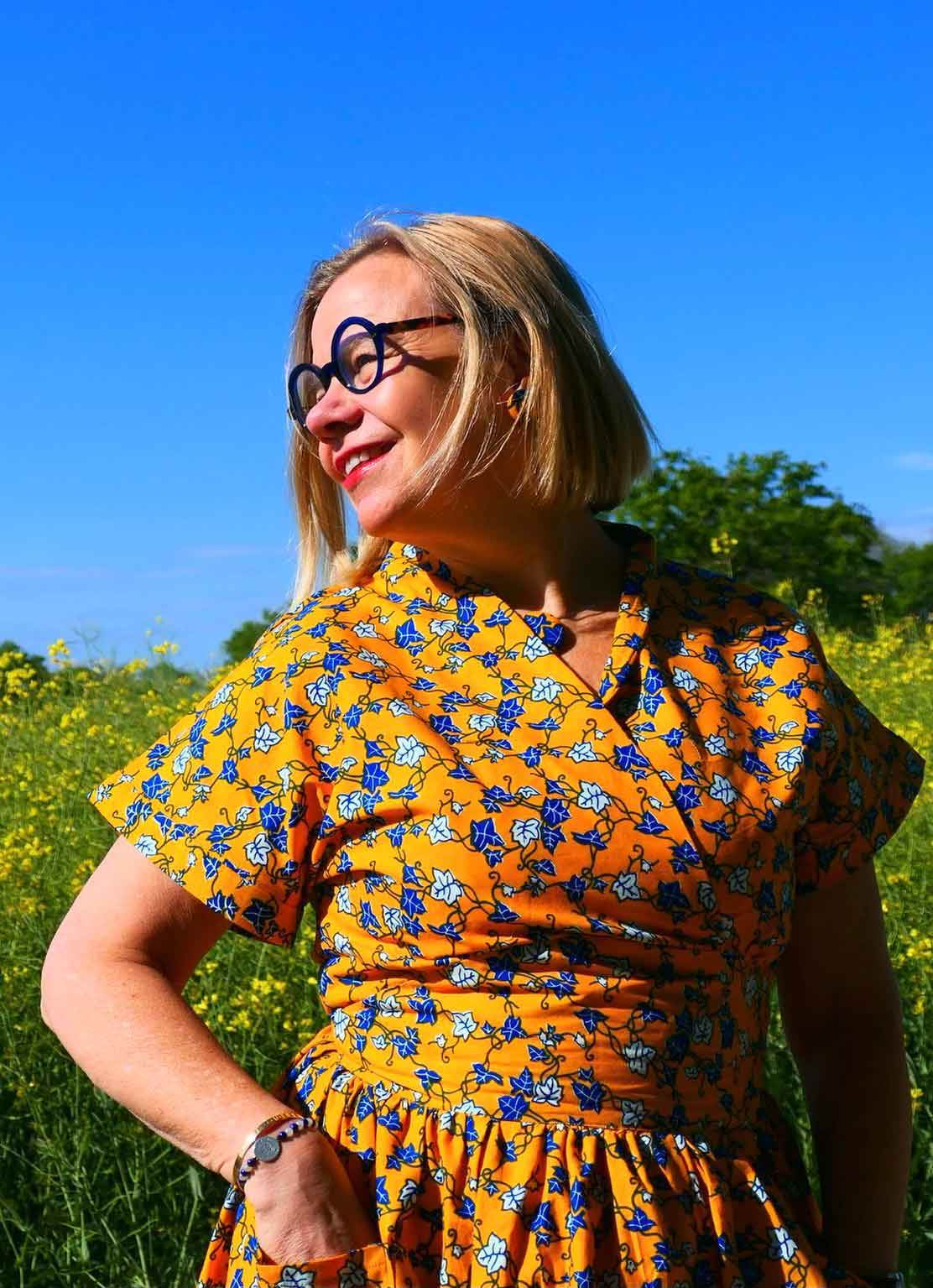 Schnittmuster Kleid im 50er Jahre Stil TULIPA (34-56) : - Sewando