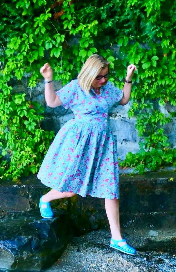 Schnittmuster Kleid im 50er Jahre Stil TULIPA (34-56) : - Sewando