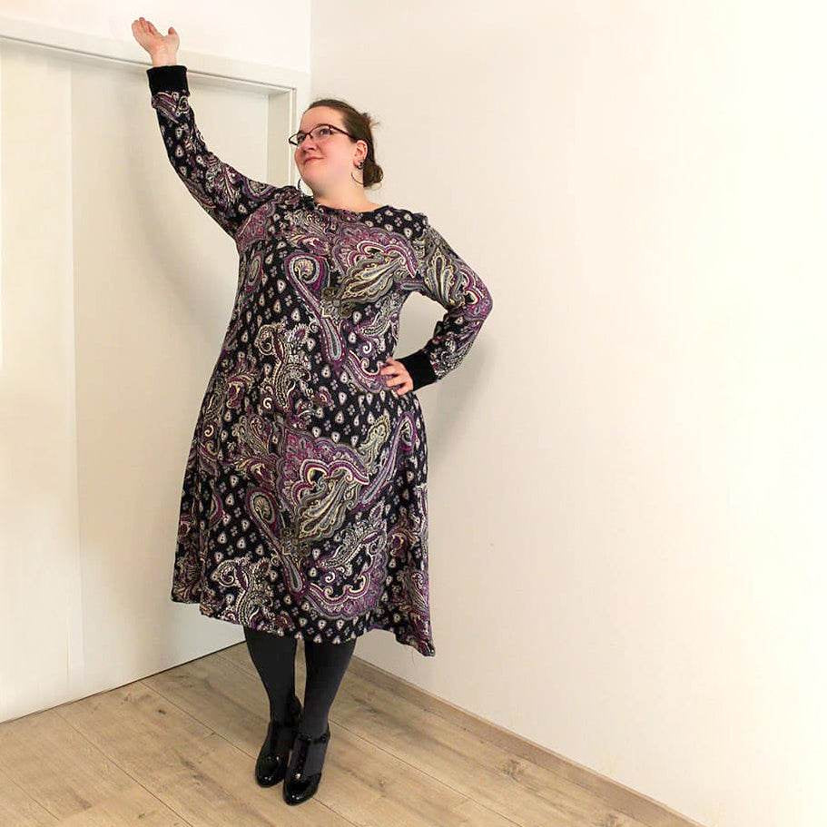Schnittmuster Kleid, Bluse in A-Linie FEMEA (34-56) : - Sewando