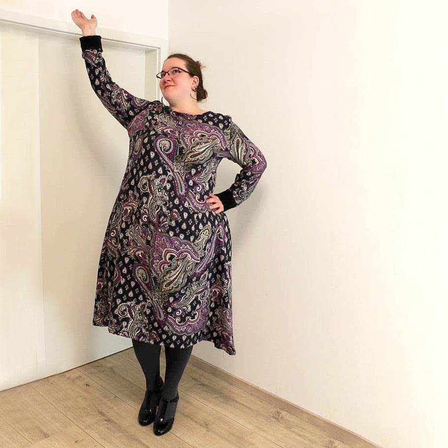 Schnittmuster Kleid, Bluse in A-Linie FEMEA (34-56) : - Sewando