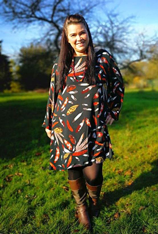 Schnittmuster Kleid, Bluse in A-Linie FEMEA (34-56) : - Sewando