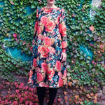 Schnittmuster Kleid, Bluse in A-Linie FEMEA (34-56) : - Sewando