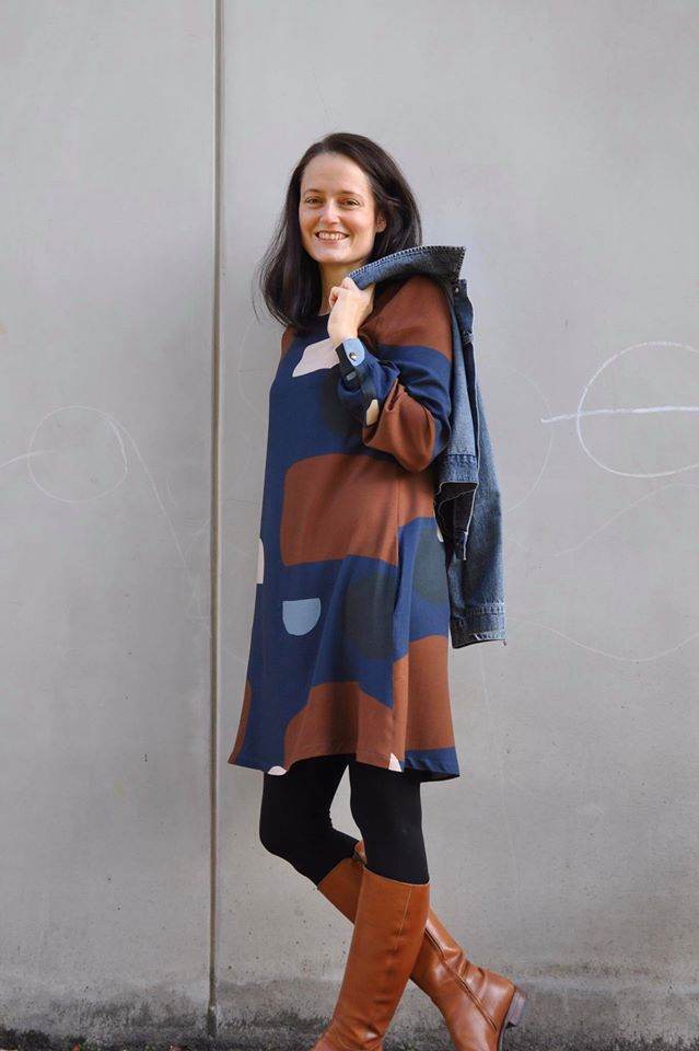 Schnittmuster Kleid, Bluse in A-Linie FEMEA (34-56) : - Sewando