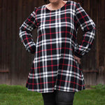 Schnittmuster Kleid, Bluse in A-Linie FEMEA (34-56) : - Sewando