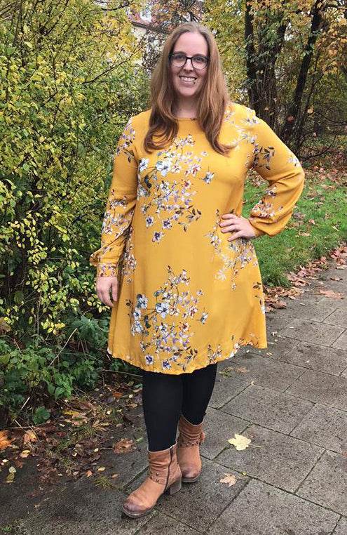 Schnittmuster Kleid, Bluse in A-Linie FEMEA (34-56) : - Sewando
