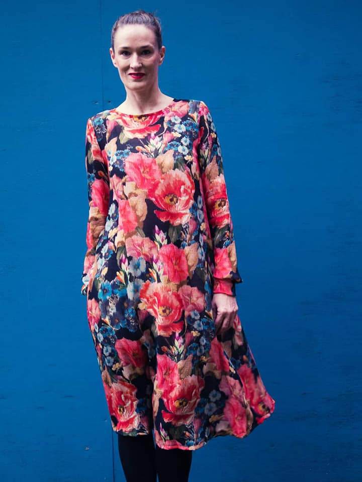 Schnittmuster Kleid, Bluse in A-Linie FEMEA (34-56) : - Sewando