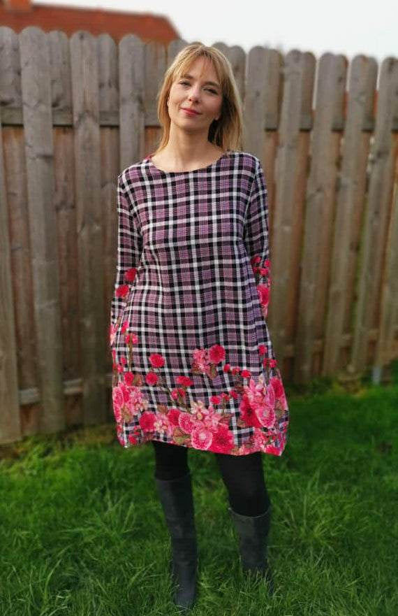 Schnittmuster Kleid, Bluse in A-Linie FEMEA (34-56) : - Sewando